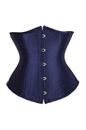 KAZOKUYiZi Corset vintage sous la poitrine pour femmes, grande taille, bustier steampunk bustier corset de taille couleur : 