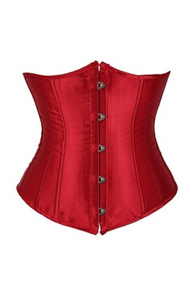 KAZOKUYiZi Corset vintage sous la poitrine pour femmes, grande taille, bustier steampunk bustier corset de taille couleur : 