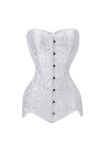 TOBEEY Corset Long Corset Sexy à Lacets pour Femmes, Bustier Cincher à la Taille