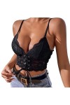 XIUH Corset Jacquard Floral à lacets Corset Femme Sexy Mode Corset Femme Sexy Corset Femme Sexy Corset Sexy Stéréo Broderie F