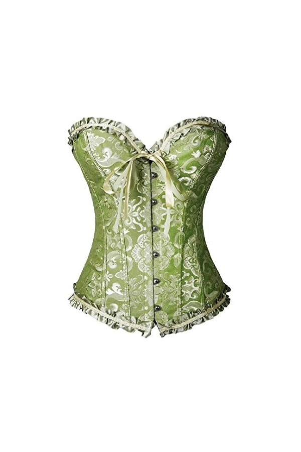 Bustier sexy à lacets pour femme - Taille 5XL