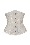 TTCI-RR Bustiers et Corsets Femmes de Lacets Brocade de Jacquard Brocade désossé à la Taille de la Taille de la Taille de la 