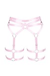 BBOHSS Femmes Body Harnais Mode Garter Hollow Chaussettes Mode Garter Band Punk Gothique Halloween Carnaval Accessoires 2 Vi