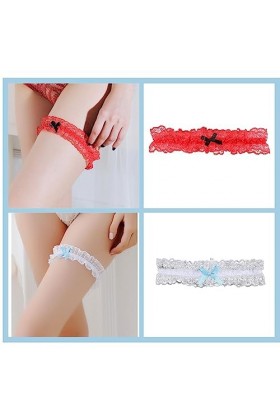 Lot de 2 jarretelles pour la mariée, lingerie sexy femme, une jarretière pour toutes les occasions. Porte-jarretelles origina