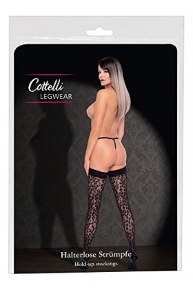 Cottelli LEGWEAR Bas sans bas-25206561621 Noir 3