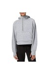 Gefomuofe Sweat-shirt pour femme sans capuche - Manches longues - Col en V - Imprimé à manches longues - Sweat à capuche - Dé