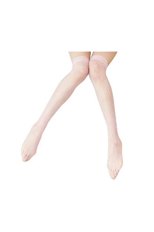 cityfly 1 Paire Fishnet CHIGH High BASTOCKS Femmes DE Lace Top OUVRE Les SOCKES Sexe Sexe Femme sur Le Hosiery LINGENE Club C