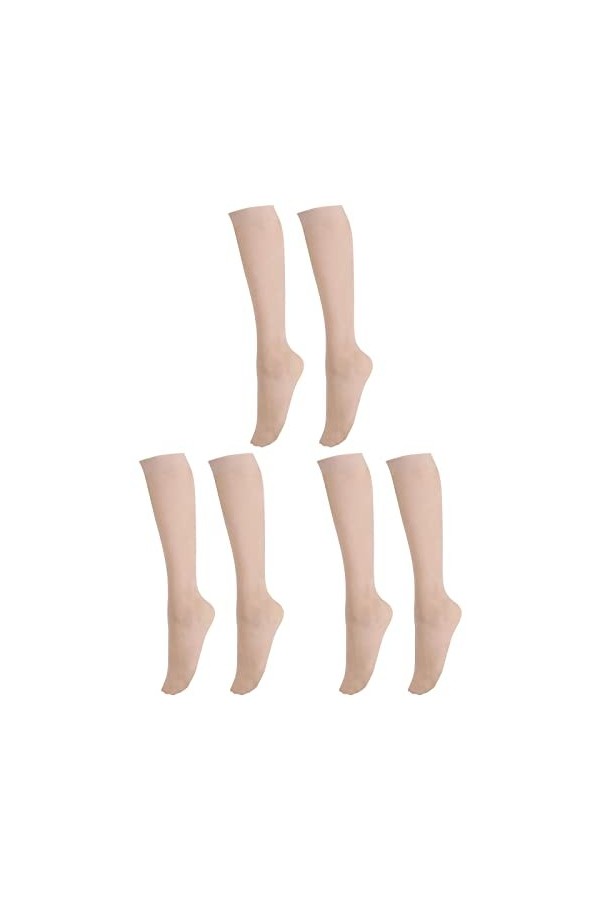 XIUH Bas résille sexy pour femme Noir, a-violet, taille unique