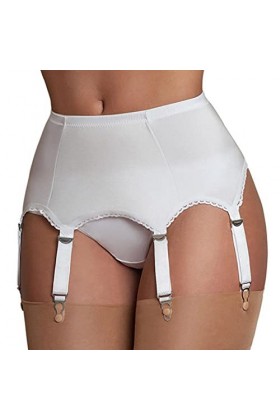 GoodLuck Mode jarretière Porte-Jarretelles Femmes Taille Haute Maille Porte-Jarretelles Femme Dame élastique Sexy Lingerie ér