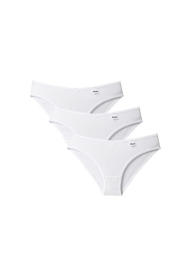 NHNKB Sous-vêtements en coton pour femme String Sous-vêtements Femme Slip Coton Femme Sous-vêtements String Sexy Femme 3 Culo