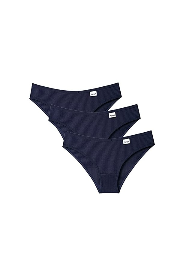 NHNKB Sous-vêtements en coton pour femme String Sous-vêtements Femme Slip Coton Femme Sous-vêtements String Sexy Femme 3 Culo