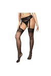 OIUHJN Sexy Bas Femmes Dentelle Résille Transparente Collants Sexy Noir Lingerie Sexy Sexy, rouge, taille unique