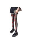 CuteyRain Bas, Lingerie Sexy Dentelle Femmes Collant Bas Style Japonais Lolita Kawaii Cuisse Haute Stocking Pantyhose Creux H