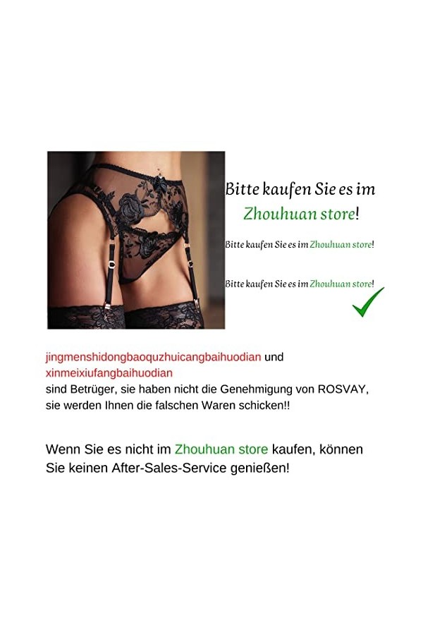 ROSVAY Sexy Damen Strumpfgürtel Transparent Mesh Hohe Taille mit 4 verstellbaren Clips, Durchsichttige Strapsgürtel Blumenmus