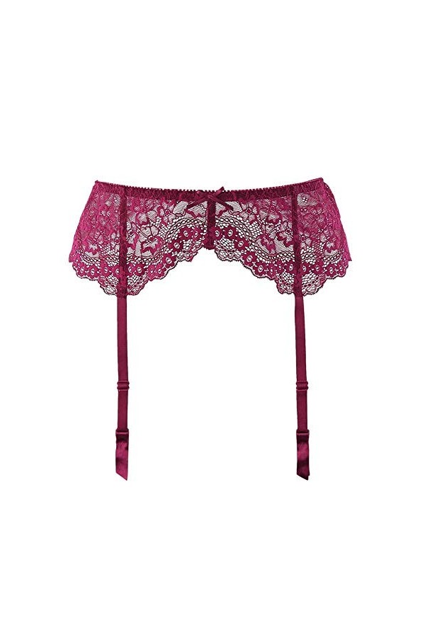 Varsbaby Porte-jarretelles réglable en dentelle femmes lacet Sling pantalons ceinture pour cuisses