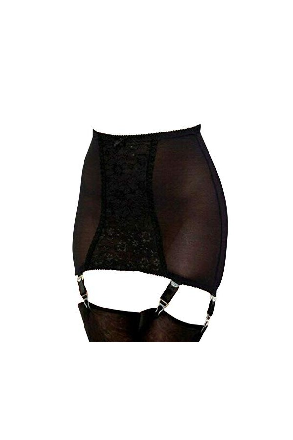 MEIHAOWEI Ceinture de Jarretelles de Cuisse en Maille Ceinture de Bretelles Sexy pour Bas de Cuisse de Lingerie
