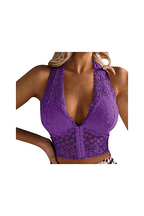 LZPCarra Combinaison Femme Sexy Sexy Ba Pots avec Porte-jarretelles Sans Fil Femme Sous-Vêtements Confort Lingerie Extrêmemen