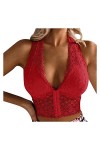 LZPCarra Combinaison Femme Sexy Sexy Ba Pots avec Porte-jarretelles Sans Fil Femme Sous-Vêtements Confort Lingerie Extrêmemen