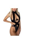 Body Femme Sexy Chic Lingerie Body Dos Nu Lingerie Et Vêtements Sexy Sein Nu Lingerie En Maille Jumpsuit Tenue Sexy Femme Com