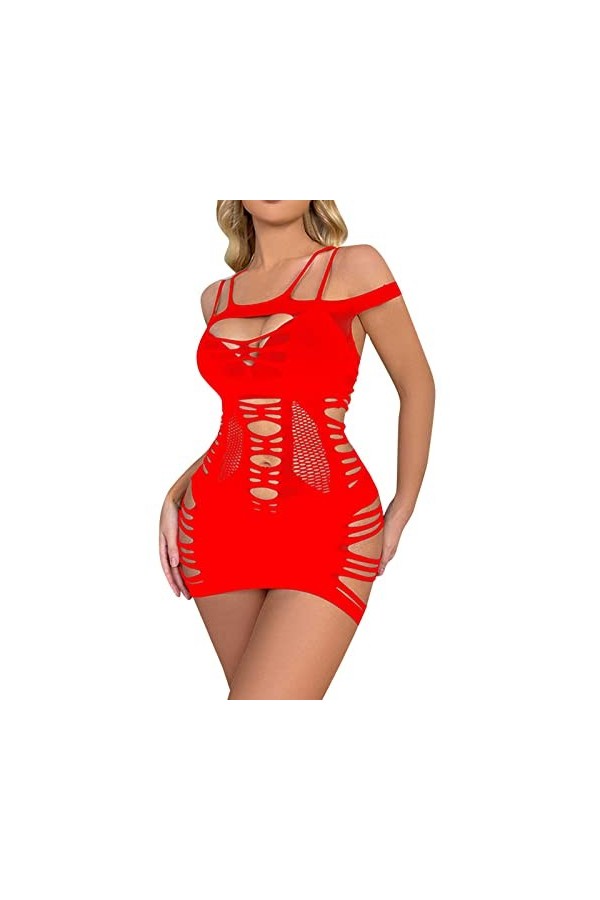 Générique Lingerie Sexy Femme sous-Vêtements Sexy Confortable Doux Lingerie Sexy Babydoll Dentelle Vêtements de Nuit Érotique