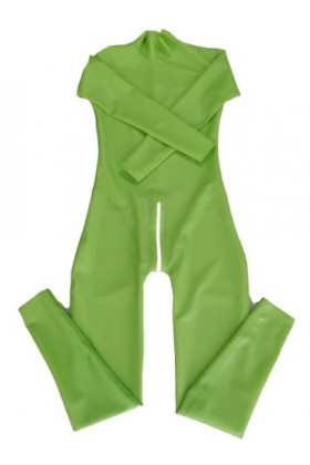 Latex Catsuit for Womens Second Skin One Piece Plus Size Rubber Bodysuit Adult Costume