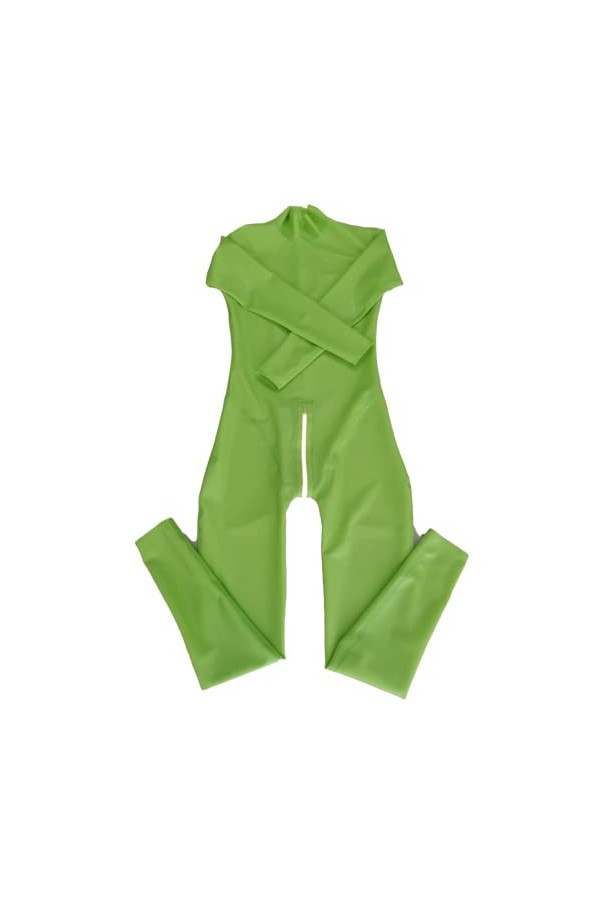 Latex Catsuit for Womens Second Skin One Piece Plus Size Rubber Bodysuit Adult Costume