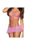 Lingerie Sexy Femme Coquine Hot Grande Taille Lingerie Bra Nightwear Dentelle Femmes Sleepwear Set sous-vêtements Sexy Combin