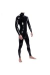 Latex Rubber Party Cosplay Black Rubber Party Catsuit Suit Bodysuit