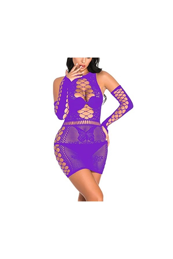 Lingerie érotique Femmes Chemise de Nuit Ensemble de sous-vêtements sous-vêtements vêtements de Nuit vêtements de Nuit érotiq