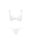 Lingerie Sexy Homme Ouvert avec Les Femmes Thong Ensemble sous-vêtements Sexy brève Lingerie Lace Bra Bralette Sleepwear Comb