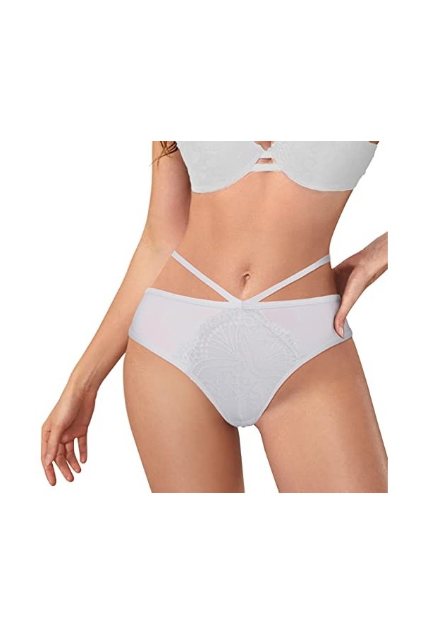 Lingerie Femme Sexy Ensemble Homme Sexy Hot y*2k Femmes sous-vêtements Coton Bikini Culotte Dentelle Doux Hipster Culotte Dam
