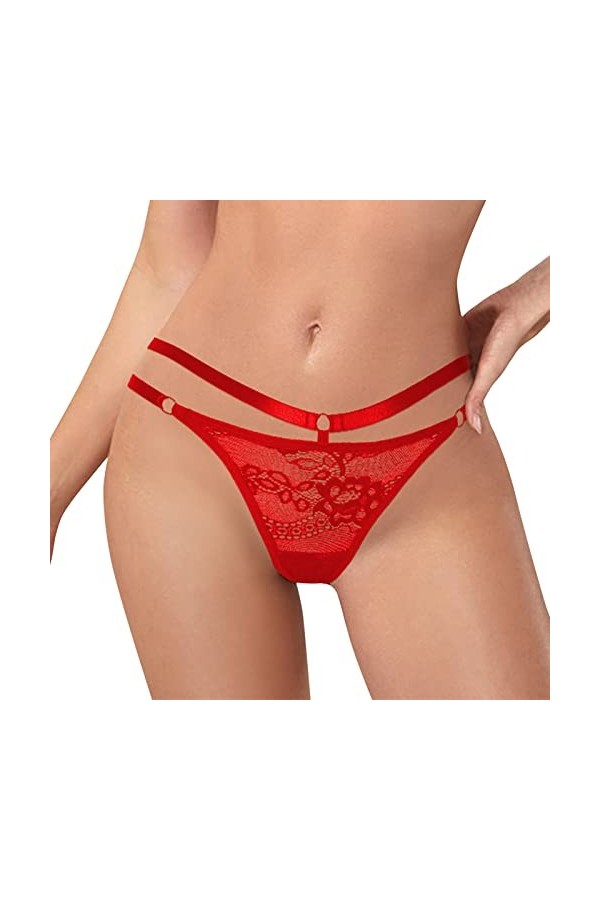 Lingerie Femme Sexy Ensemble Homme Sexy Hot y*2*k Femmes Dentelle Sexy Culottes sous-Vêtements G String Strings Lingerie Biki