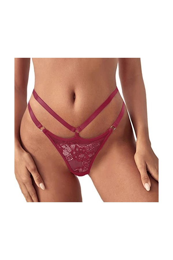 Lingerie Femme Sexy Ensemble Homme Sexy Hot y*2*k Femmes Dentelle Sexy Culottes sous-Vêtements G String Strings Lingerie Biki