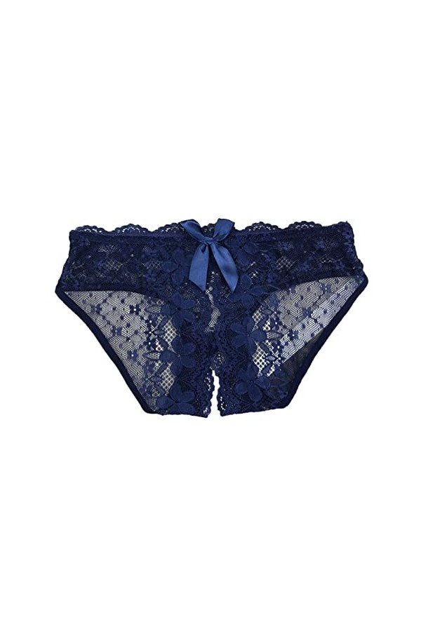 Lingerie Femme Sexy Ensemble Homme Sexy Hot y2*k Culotte Taille Basse en Maille pour Femme Legging Cellulite Purple, One Siz