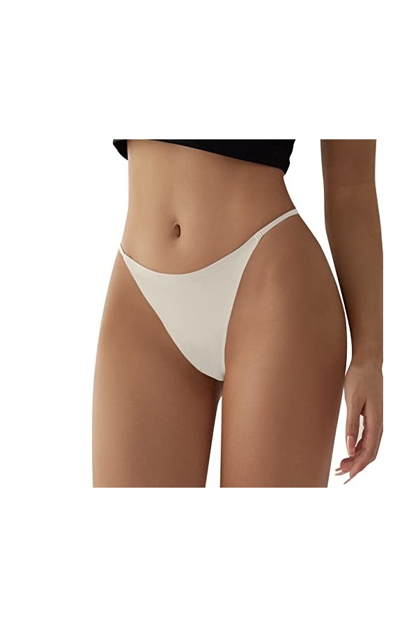 Lingerie Femme Sexy Ensemble Homme Sexy Hot y*2*k Sexy Femmes sans String sous-vêtements frontière Mince Ceinture Anneau Bouc