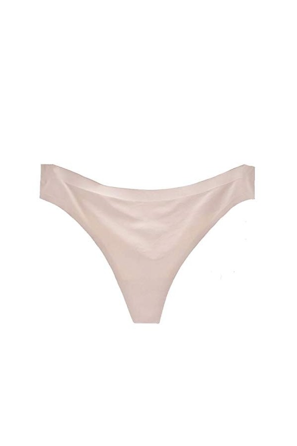 TDEOK Body Femme Sexy pour Femmes Sans Couture Sexy Sous-vêtements en Soie Slip Bodys, bleu, XL