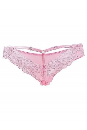 comeondear String Femme Sexy Chic Hot Tanga Dentelle Culottes Taille Basse Slips Stretch sous-Vêtements Grande Taille Shorty 