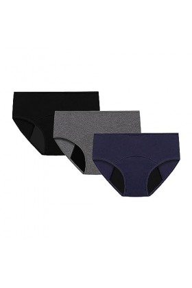 Générique De Couleur Unie pour Femmes Culottes Menstruelles Confortables Et étanches Taille Basse sans Rail Culottes Antidéra