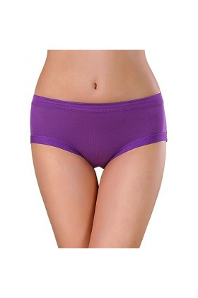 Culottes Menstruelles Femme Culotte Taille Haute en Coton Culotte Taille Haute pour Femme Couleur Unie Culotte Grand Confort 