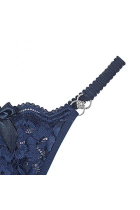 DGKaxiyaHM String en Dentelle Florale pour Femmes Culotte Dos T Respirante Et Sexy à Taille Basse Culotte Extensible Transpar
