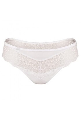 Ulla Dessous - Josy - Femme - String - String - avec tulle - grandes tailles - Sous-vêtements, Blanc., 46