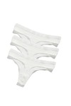 QIUNI Womens Panties Female Underwear Thong Seamless Panties for Women Cotton Briefs Sex G-String Low Waist Underpanties Sex
