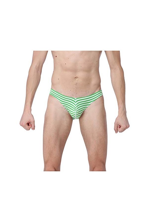 AJGRHE Lingerie Ouverte sous-vêtements Hommes Sexy Mens Slips Homme Lingerie Erotic String Tanga Tanga Sexy Slip Sexe Sexy H