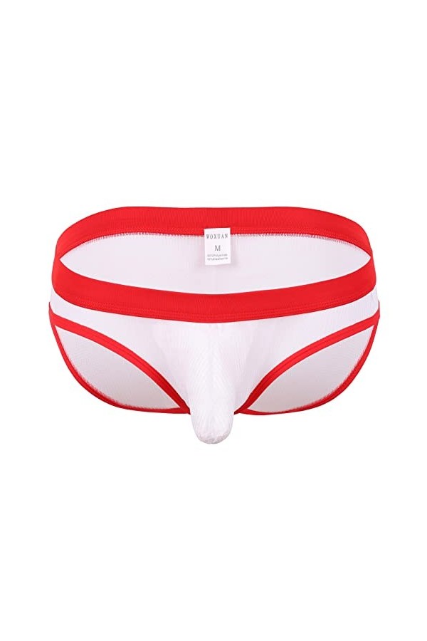 AJGRHE Lingerie Ouverte sous-vêtements Hommes Sexy Mens Slips Homme Lingerie Erotic String Tanga Tanga Sexy Slip Sexe Sexy H