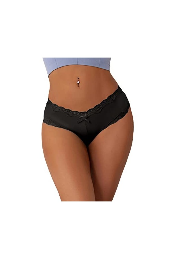 Culotte Femme String Femme Sexy Chic Culotte Coton Lingerie Sexy Femme Coquine Hot Grande Taille String Ficelle String Coton 