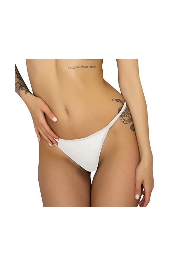 String Femme Sexy Chic Dentelle Hot Ouvert Culotte Invisible Femme Stretch Slip Minceur Dentelle Slips Sexy avec T-Back Tanga