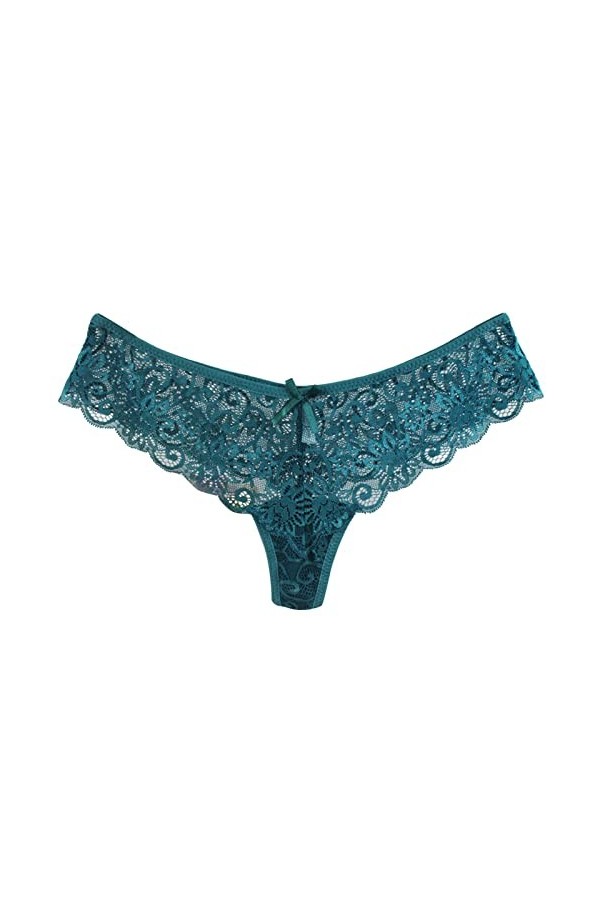 Culotte Dentelle Sexy pour Femme sous Vetements Sexy à Taille Basse Minceur Amincissante Culottes Sexy Femmes Culottes À Nœud