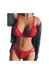 Saingace Lingerie Femme Sexy Ensemble - Hot String Femme Sexy Damen Sexy Dessous Spitze Taille Unique Perspective en Dentelle