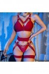 Body Sexy Femme érotique Lingerie Sexy Femme Coquine Hot Lingerie Femme Sexy Ensemble Porte Jarretelle Et Jarretières Body La