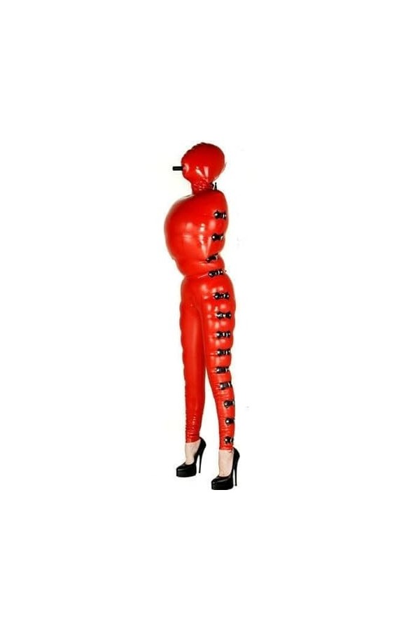 Latex Caoutchouc Caoutchouc Partie Masque Cosplay Catsuit Zentai Gants costume